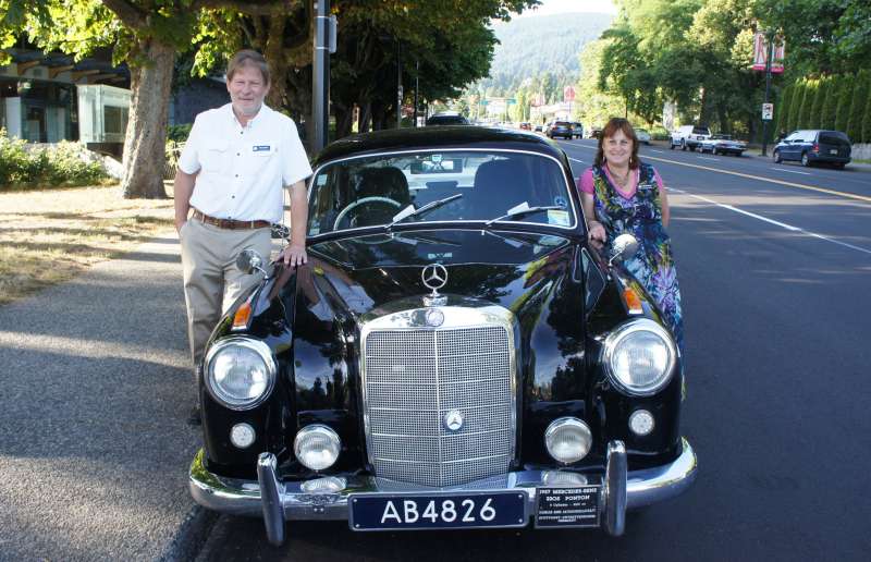 Around the world in a vintage Mercedes-Benz