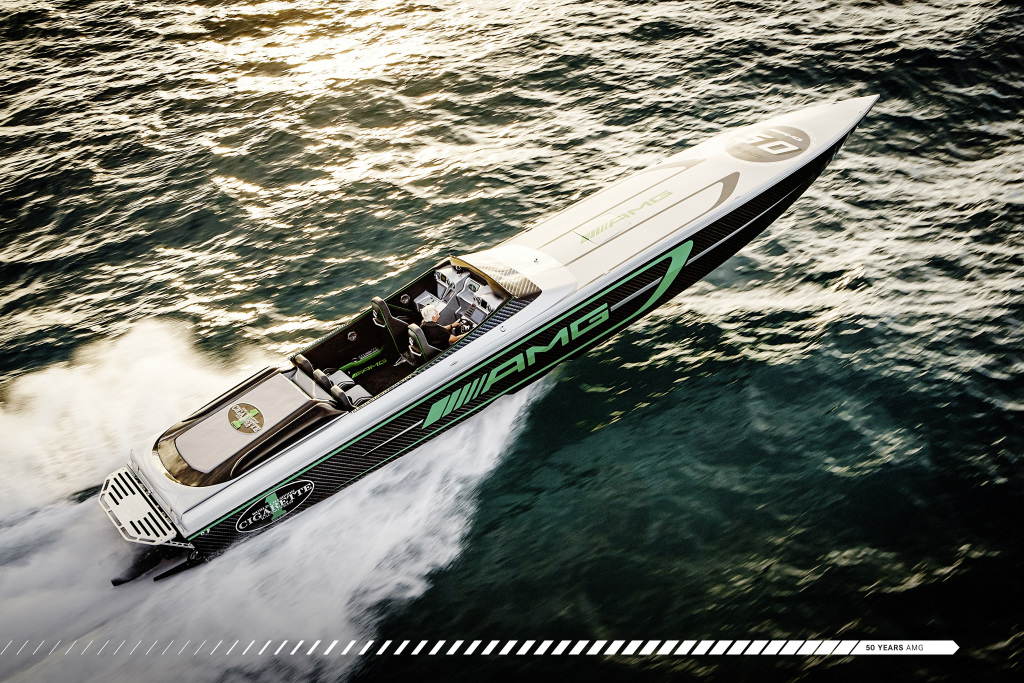 50 Marauder Amg Cigarette Racing Boat Inspired By The Mercedes Amg Gt R Mercedesblog He created the company in the 1960s. 2