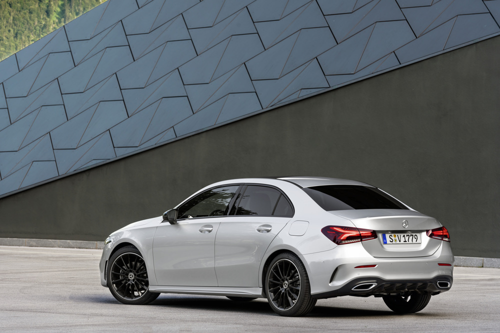 The New Mercedes Benz A Class Sedan To Be Sold Alongside The Cla