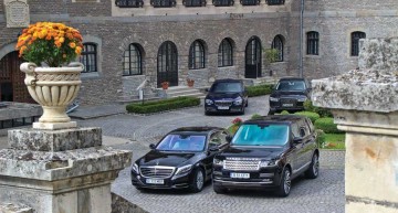 The Luxury Squadron: S 350 Bluetec vs A8, 740d, Range Rover