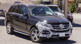 Facelift for Mercedes ML and a new Plug-in hybrid version