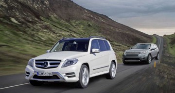 GLK against new Discovery Sport
