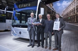 Top seller Mercedes-Benz Citaro receives the IBC award 2014 