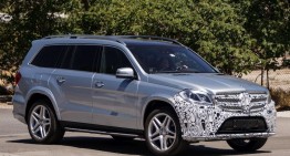 The Mercedes GL Facelift For 2015 Spotted in the US