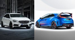 The New Honda Civic Type-R Wants to Impress the A 45 AMG