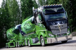 A Mercedes-Benz Actros Wins the “Nordic Trophy 2014”
