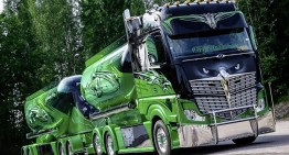 A Mercedes-Benz Actros Wins the “Nordic Trophy 2014”