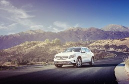 Mercedes GLA, Among Sand Dunes and Volcanos