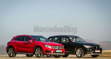 Mercedes GLA vs BMW X1 comparison