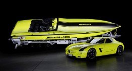 Cigarette Powerboats Complying With Mercedes-Benz AMG Models