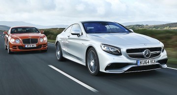 Battle of the luxury coupes: S 63 AMG Coupe vs Bentley GT Speed