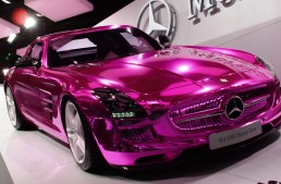 The Barbie Doll Drives A Pink Mercedes
