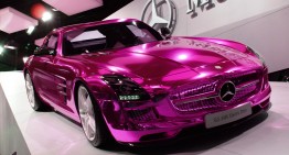 The Barbie Doll Drives A Pink Mercedes