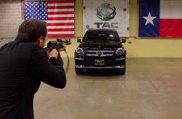 Armored Mercedes-Benz GL SUV withstands AK-47 shots