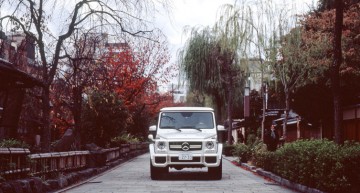 Mercedes-Benz G-Class in Kyoto – A Legendary Car in a Legendary City