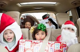 The Mercedes Full of Presents