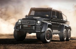 Did you ever wonder how the 700 HP Brabus-tuned G63 AMG 6×6 sounds