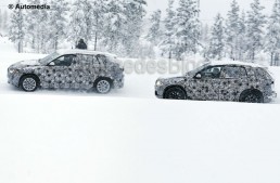 Spied for the First Time: BMW FAST Together with the X1