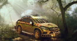 The Mercedes That Fights the Dinosaurs