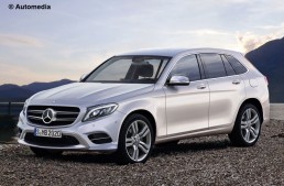 First illustrations of the Mercedes GLC/GLC Coupe