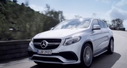 Mercedes-Benz teases the new GLE 63 AMG Coupe. VIDEO