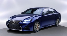 Lexus GS F officially revealed before Detroit debut