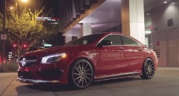 VIDEO: Mercedes CLA45 AMG benefits from the Vivid Racing touch