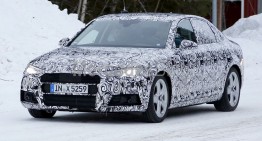 New Audi A4 shows its true face – latest spy pictures