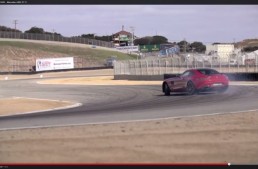 Chris Harris drove the Mercedes AMG GT S at Laguna Seca