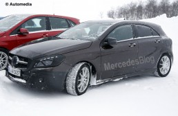 Mercedes-Benz A-Class Facelift – latest spy pictures