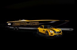 Cigarette Racing 50 Marauder GT S Concept inpired by the Mercedes-AMG GT S