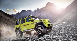Green light for T-Rex. Mercedes-Benz G500 4×4² prices announced