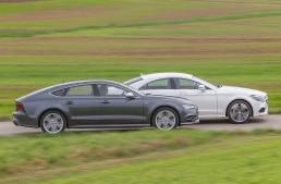 Battle of the monster coupes: S7 Sportback vs. CLS 500 4MATIC