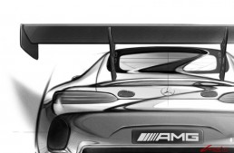 Mercedes-AMG GT3 race car teased, road version in the pipeline