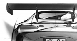 Mercedes-AMG GT3 race car teased, road version in the pipeline