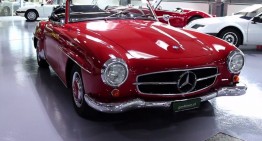 VIDEO: Discover the beauty of a classic Mercedes-Benz: the 190 SL