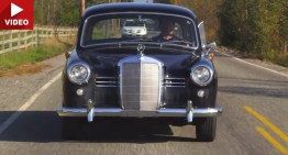 Classic 1953 Mercedes-Benz 180D ‘Ponton’ video test