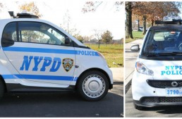 NYPD’s new police car – A smart fortwo!