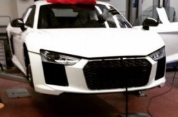 Next-generation Audi R8 spied in production guise