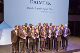 The winners of Daimler’s Supplier Award
