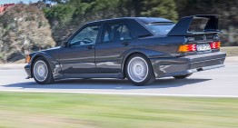 Autobild Germany takes a 190 E 2.5 16 Evolution II for s spin