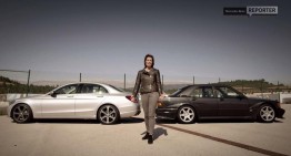 Two ladies, two cars: The 190 Evo II vs. the new C 350 e