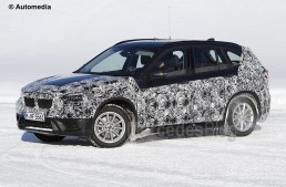 BMW X1 almost uncovered in latest spy photographs