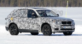 First upcoming BMW X3 spy shots show Mercedes GLC rival