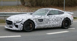 Hot Mercedes-AMG GT 3 road-car caught on video