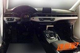 New Audi A4 interior uncovered. C-Class rival launches this year