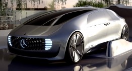 The future, according to Mercedes-Benz F 015 Luxury in Motion