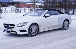 Mercedes news at Frankfurt Motorshow: S-Class Cabrio and C-Class Coupe