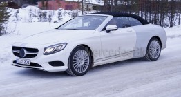 Mercedes news at Frankfurt Motorshow: S-Class Cabrio and C-Class Coupe