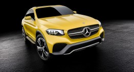 Hello, yellow! First video of the GLC Coupe Concept released